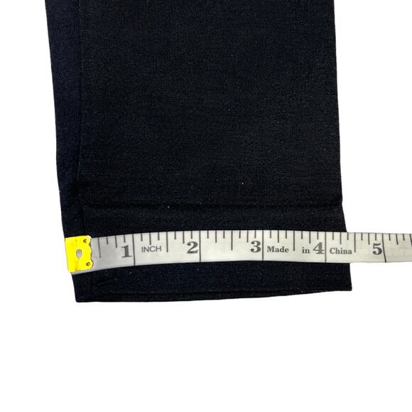 Lane Bryant High Waist Smoothing Leggings Solid Black Pull On Stretch Womens E/F - Picture 9 of 11